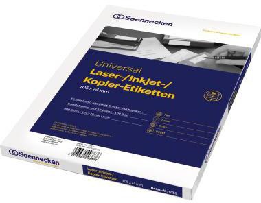 Soennecken Etikett 5753 105x74mm weiß 800 St./Pack.