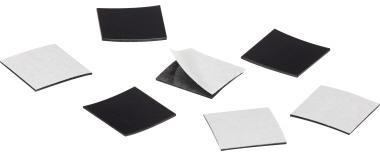 magnetoplan Magnetpads Takkis 15501 sk 15x15x0,75mm 140 St./Pack.