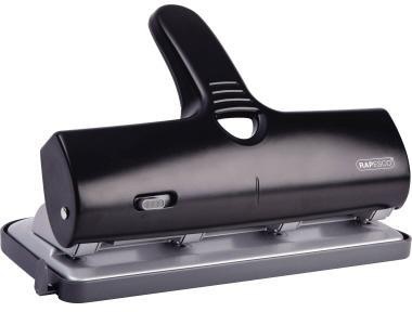 RAPESCO Doppellocher ALU-40 1293 40Blatt 4fach-Lochung schwarz