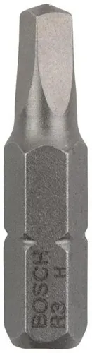 Bosch Schrauberbit Extra-Hart ISO 1173 C6.3 R3 L.25mm 1/4Zoll-Außen-6kt 3St.
