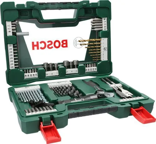Bosch Bohrerset V-Line TiN 83tlg. m.LED-Taschenlampe
