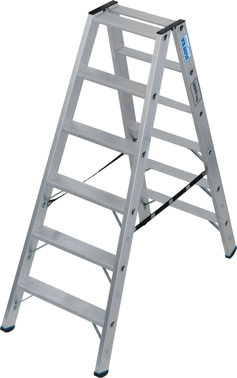 Krause STABILO Stufen-DoppelLeiter 2x6 Stufen