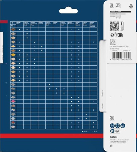 Bosch Kreissägeblatt EXPERT for High Pressure Laminate D.168mm Bohrung 20mm 52Z HLTCG