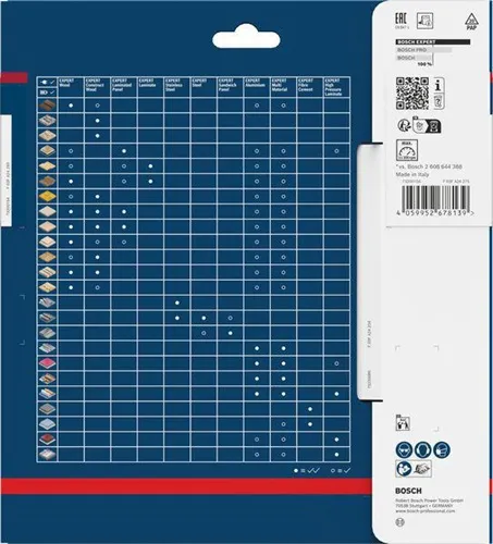 Bosch Kreissägeblatt EXPERT for High Pressure Laminate D.168mm Bohrung 20mm 52Z HLTCG