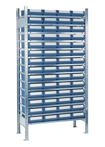 Steckregal 14 Stahlböden