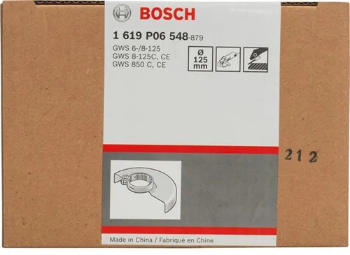 Bosch Schutzhaube D.125mm o.Deckblech zum Schleifen