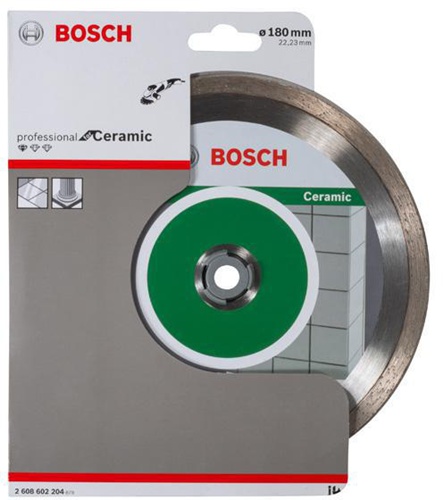 Bosch Diamanttrennscheibe Standard for Ceramic D.180mm Bohrungs-D.22,23mm gesintert