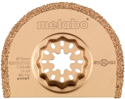Segmentsägeblatt Starlock D.85mm HM bestreut Korn 30 Zahnt. Riff 30 Metabo