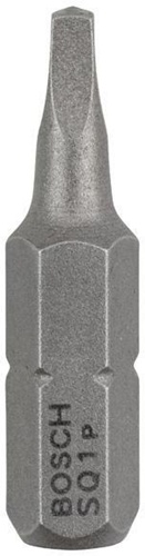 Bosch Schrauberbit Extra-Hart ISO 1173 C6.3 R1 L.25mm 1/4Zoll-Außen-6kt 3St.