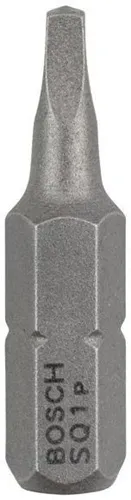 Bosch Schrauberbit Extra-Hart ISO 1173 C6.3 R1 L.25mm 1/4Zoll-Außen-6kt 3St.