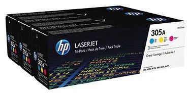 HP Toner CF370AM 305A c/m/y 3 St./Pack.