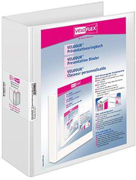 Veloflex Präsentationsringbuch VELODUR 4142190 A4 60mm weiß
