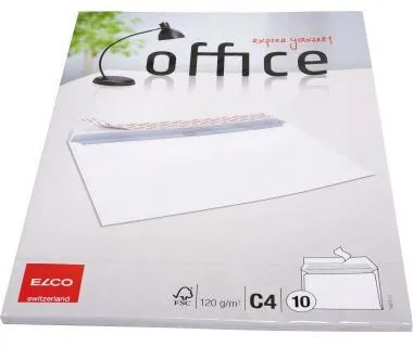 ELCO Briefumschlag Office 7447612 C4 oF hk weiß 10 St./Pack.
