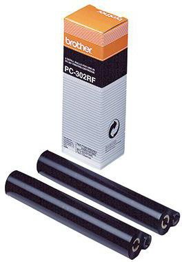Brother Thermotransferrolle PC302RF schwarz 2 St./Pack.