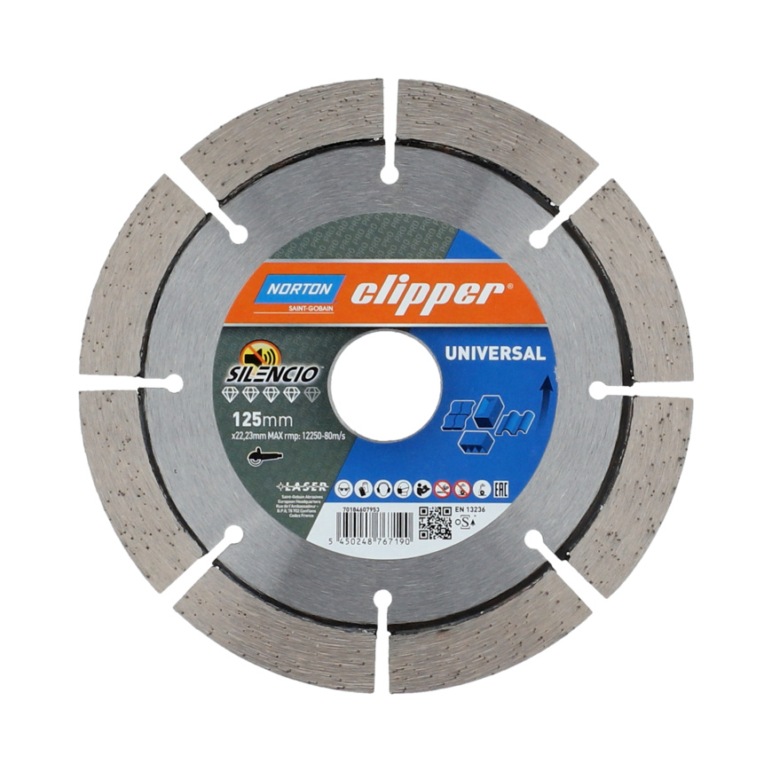 Norton Clipper Diamantscheibe PRO UNIVERSAL SILENCIO