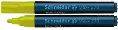 Schneider Lackmarker Maxx 270 127005 1-3mm Rundspitze gelb