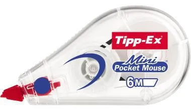 Tipp-Ex Korrekturroller Mini Pocket Mouse 932564 5mmx6m weiß