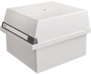HAN Karteikasten 954-11 DIN A4 quer max. 1300Karten PS lichtgrau