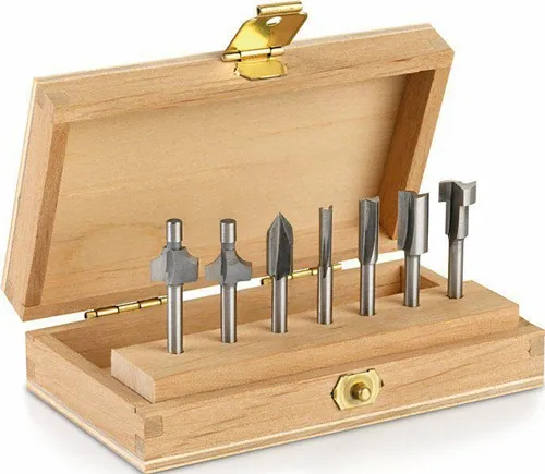 Bosch Fräser-Set DREMEL® 7tlg. f.Holz/Gummi/Ku.