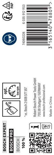 Bosch Metallbohrer PRO Metal Arbeits-L.120mm D.16mm L.178mm 4St.