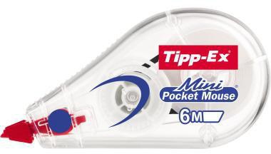 Tipp-Ex Korrekturroller Mini Pocket Mouse 932564 5mmx6m weiß