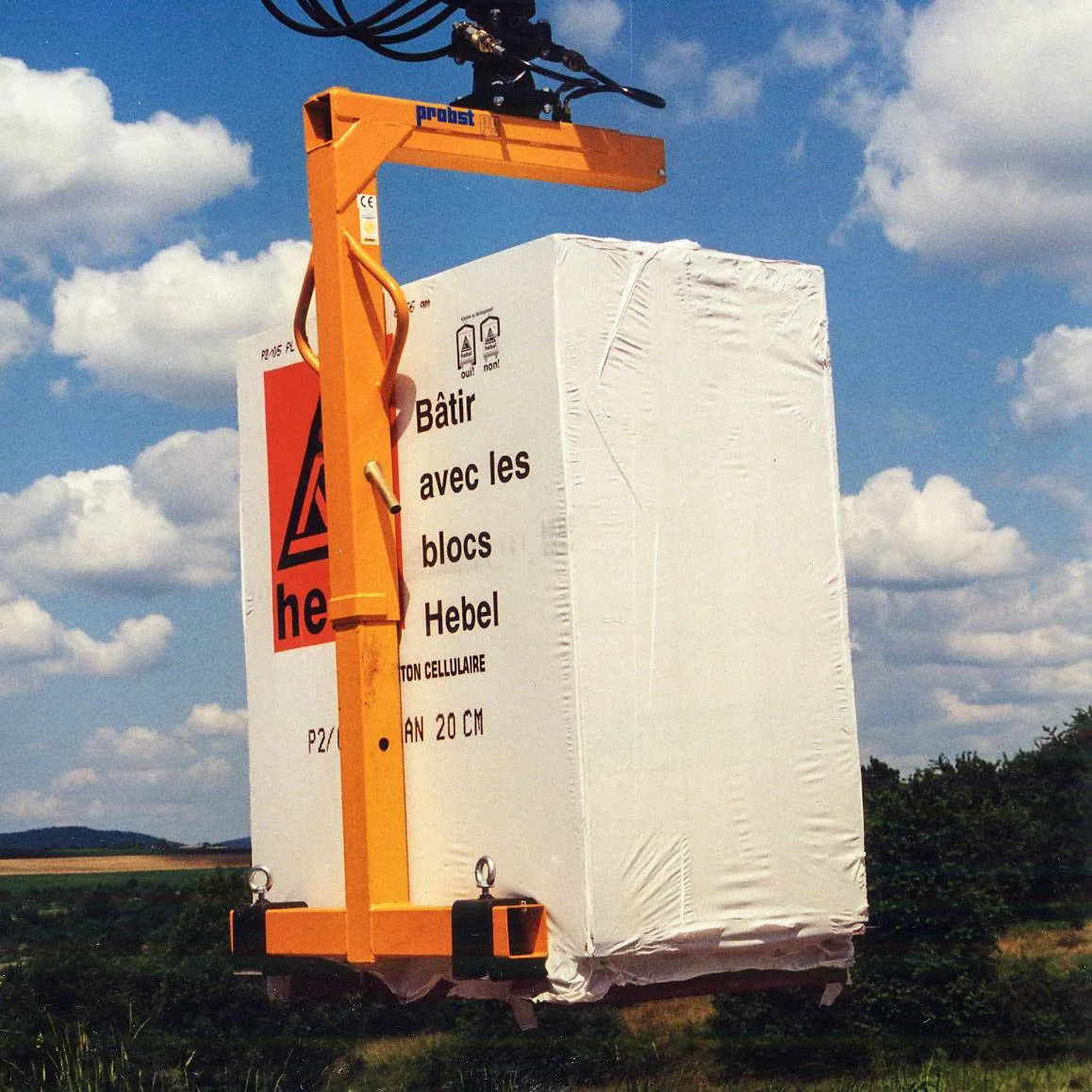 Probst PGH-20-K Palettengabel mit Lastsicherungskette