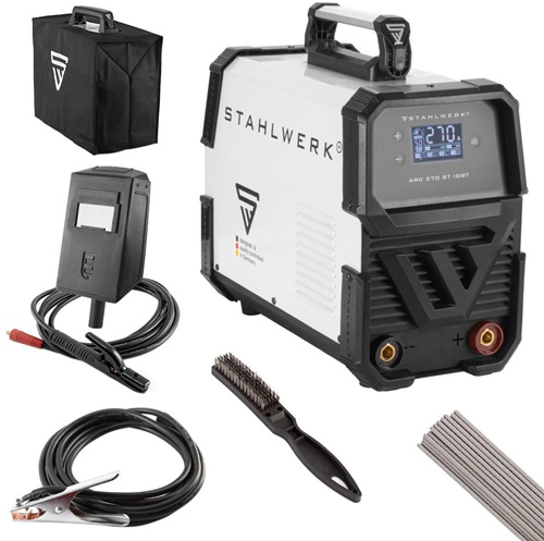 Inverterschweißgerät ARC 270 ST Einzelgerät m.Zub.30-270 A STAHLWERK