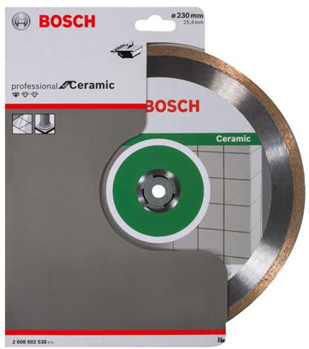 Bosch Diamanttrennscheibe Standard for Ceramic D.230mm Bohrungs-D.25,40mm gesintert