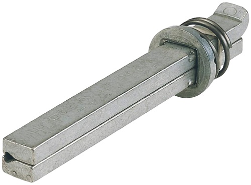 VK Profilstift FEI-Spindel 4-KT.10x100mm Fe verz.geteilt HOPPE