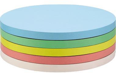 magnetoplan Moderationskarte 111151790 sk rd 140mm sort. 250St.