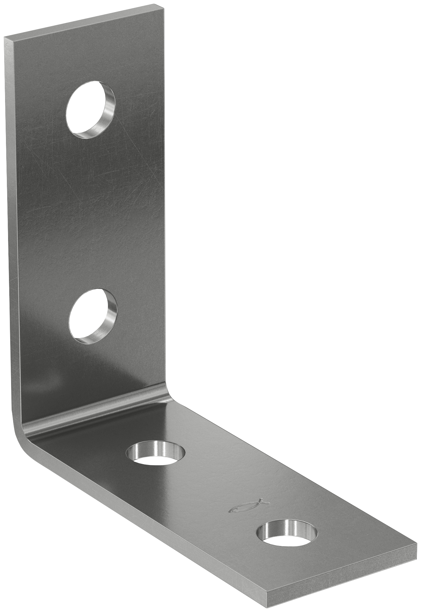 fischer Montagewinkel FAF 4 nicht rostender Stahl A4