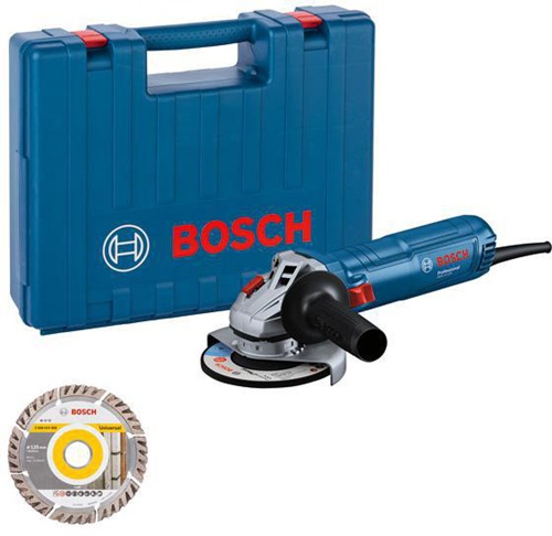 Bosch Winkelschleifer GWS 12-125 Aufnahme-L.1200W Scheiben-D.125mm 1200 W 11000 min-¹ Leerlaufdrehzahl 11000 1/min 