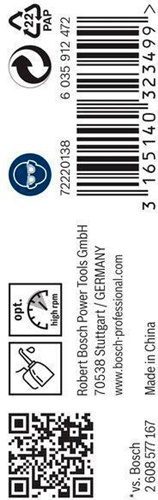 Bosch Metallbohrer PRO Metal Arbeits-L.39mm D.3,6mm L.70mm 10St.