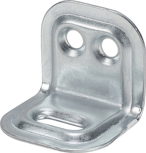 Verstellwinkel L.25mm B.30mm S.1mm STA roh blau verz.VORMANN