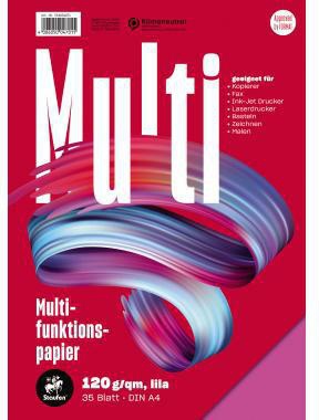 Staufen Multifunktionspapier 7X 734051271 A4 120g lila 35Bl.