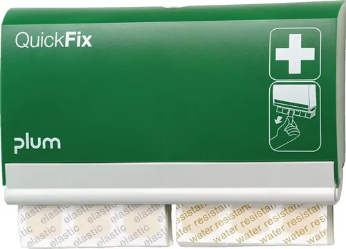 Pflasterspender QuickFix 1 B230xH135xT32ca.mm grün PLUM