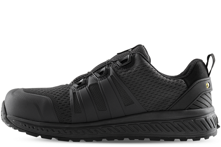 Fristads ComfortStep Sicherheitsschuh S1PS Low - Anthrazit-Grau Gr. 36