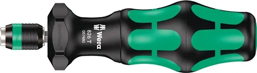 Bithandhalter 826 T Kraftform Turbo m.SWF 2K-Griff WERA