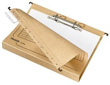 Falken Hängesammler 11288156 A4 40mm Boden 2Ring braun
