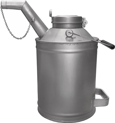 Ölvorratskanne verzinkt Metall SAMOA HALLBAUER