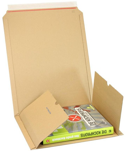 Medienverpackung Multiwell Maße 330x270x20-75mm C4 braun SK-Verschluss TRANSPAK