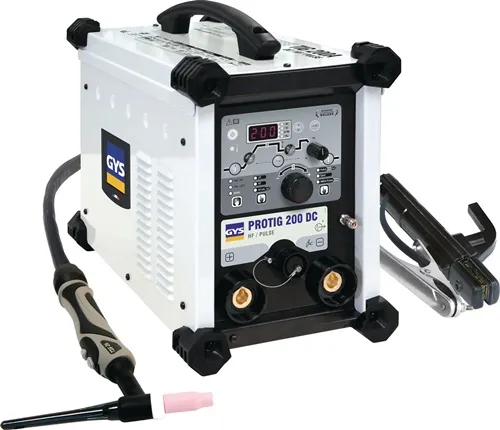 TIG-Schweißanlage PROTIG 200 DC HF m.Zub.5-200 A gasg.GYS