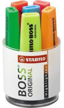STABILO Textmarker BOSS ORIGINAL 7006 6 St./Pack.