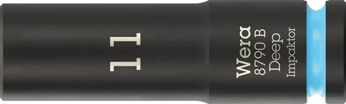 Steckschlüsseleinsatz 8790 B Impaktor Deep 3/8 Zoll 11mm L.63mm WERA