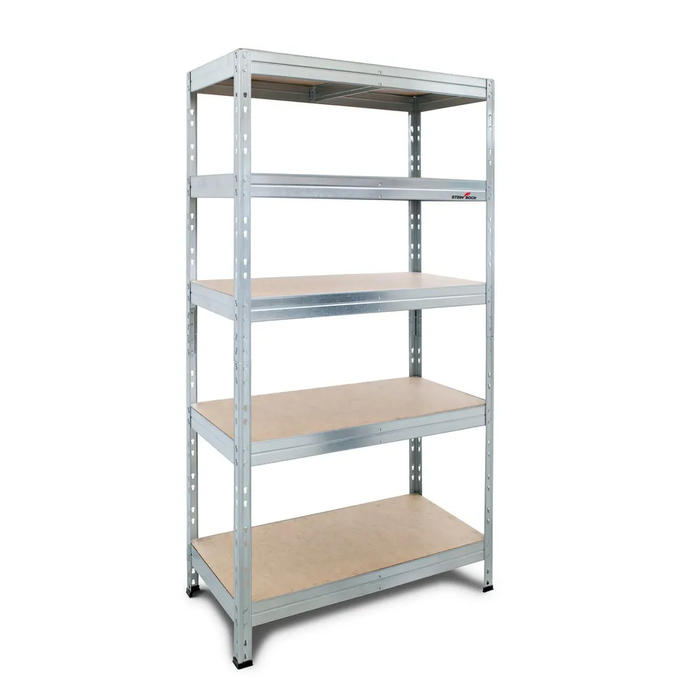 Steinbock® Schwerlastregal Rivet 1 Grundfeld, Fachlast 250 kg