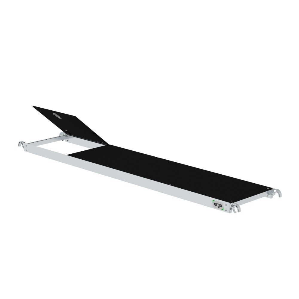 MUNK Ergo-Plattform mit Klappe für Gerüstlänge 3,0 m