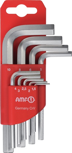 Winkelschraubendrehersatz 911-HM9C 9-tlg.Ku.-Halter SW 1,5-10mm
