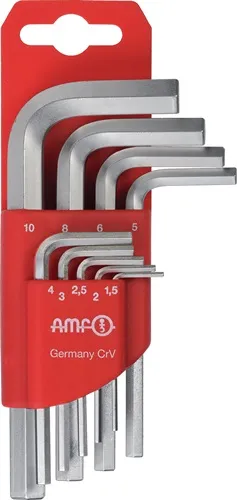 Winkelschraubendrehersatz 911-HM9C 9-tlg.Ku.-Halter SW 1,5-10mm