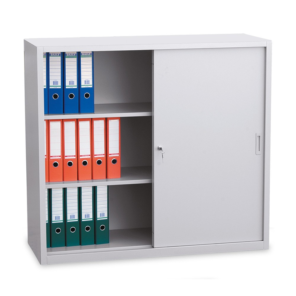HEMMDAL Werkstatt-Schiebetürschrank, 3 OH, HxBxT 1.090 x 1.600 x 450 mm