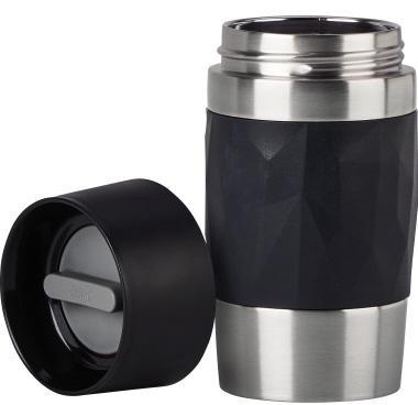 EMSA Isolierbecher TRAVEL MUG COMPACT N2160100 0,3l schwarz